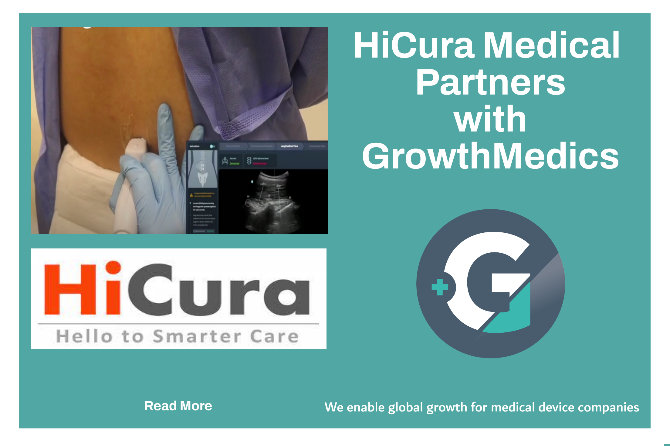 HiCura partners with GrowthMedics